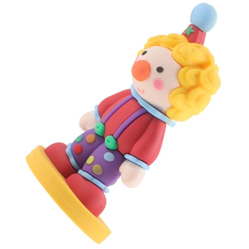 Operitacx Clown Ornamente Clown Figur Miniatur Clown Schreibtisch Ornamente Mini Clown Figur Winzige Clown Figur Clowns Süße Clown Puppen Clown Puppenfigur Zirkus Miniaturen von Operitacx