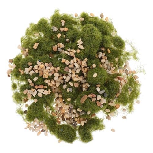 Operitacx DIY Mikrolandschaft Gras mit Steinchen für Topfpflanzen Dekoration Statisches Graspulver und Kies für Modellbau Sandtisch Miniatur Landschaftsgestaltung Operitacx DIY Mikrolandschaft Gras mit Steinchen für Topfpflanzen Dekoration Statisches Graspulver und Kies für Modellbau Sandtisch Miniatur Landschaftsgestaltung von Operitacx
