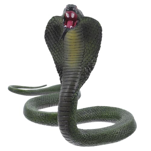Operitacx Echte Cobra Schlangenfigur Realistisches Kunststoffmodell für Home Decor Büroskulptur Streichrequisiten und Halloween Dekorationen Sicheres Lebensechtes Design für Kreative Operitacx Echte Cobra Schlangenfigur Realistisches Kunststoffmodell für Home Decor Büroskulptur Streichrequisiten und Halloween Dekorationen Sicheres Lebensechtes Design für Kreative von Operitacx