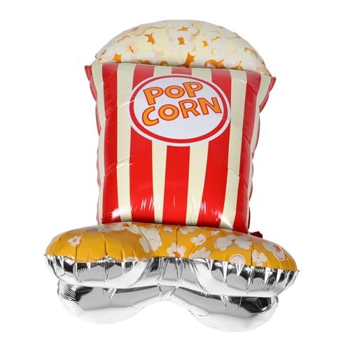 Operitacx Großer Popcorn Folienballon mit Selbststehender Funktion Robuste Wiederverwendbare Kinderparty Dekoration Schnelle Aufblasung für Halloween Weihnachts und Karnevalspartys Operitacx Großer Popcorn Folienballon mit Selbststehender Funktion Robuste Wiederverwendbare Kinderparty Dekoration Schnelle Aufblasung für Halloween Weihnachts und Karnevalspartys von Operitacx