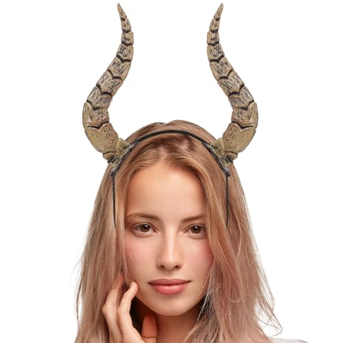 Operitacx Halloween-Horn-Stirnband Für Cosplay – Kostümzubehör Für Kostümpartys Requisiten Für Weihnachtsfest-Tänze Und -Fotos – Simulationskopfbedeckung Operitacx Halloween-Horn-Stirnband Für Cosplay – Kostümzubehör Für Kostümpartys Requisiten Für Weihnachtsfest-Tänze Und -Fotos – Simulationskopfbedeckung von Operitacx