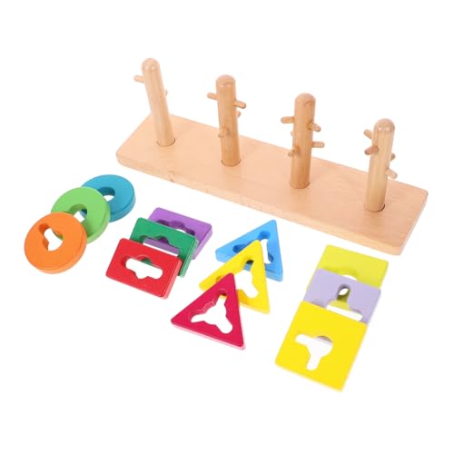 Operitacx Holz Geometrische Formen Bausteine Set Teiliges Drop Beech Holz Puzzle für Form Matching Lernspielzeug zur Logisches und Kreativität Sicher und Langlebig Operitacx Holz Geometrische Formen Bausteine Set Teiliges Drop Beech Holz Puzzle für Form Matching Lernspielzeug zur Logisches und Kreativität Sicher und Langlebig von Operitacx
