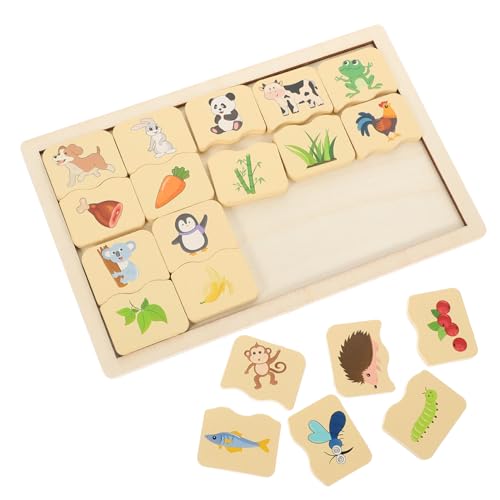 Operitacx Holzpuzzle Montessori für Kleinkinder Teiliges Pädagogisches Holzspielzeug zur Kognitiver Fähigkeiten Sicheres Glattes Tier Formen Lernspielzeug aus Holz Operitacx Holzpuzzle Montessori für Kleinkinder Teiliges Pädagogisches Holzspielzeug zur Kognitiver Fähigkeiten Sicheres Glattes Tier Formen Lernspielzeug aus Holz von Operitacx