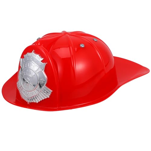 Operitacx Kinder-Feuerwehrmann-Hut Kunststoff-Feuerwehrmann-Hut Roter Feuerwehrmann-Helm Weicher Kinder-Feuerwehrmann-Helm Feuerhüte Für Jungen Und Mädchen Operitacx Kinder-Feuerwehrmann-Hut Kunststoff-Feuerwehrmann-Hut Roter Feuerwehrmann-Helm Weicher Kinder-Feuerwehrmann-Helm Feuerhüte Für Jungen Und Mädchen von Operitacx