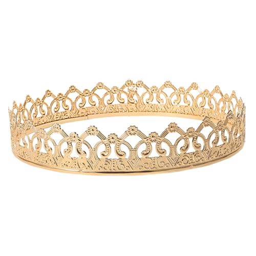 Operitacx Königliche für Erwachsene Vintage Cosplay Kopfschmuck für Geburtstagsfeiern Hochzeiten Kostümpartys Verstellbare Dekorative mit Antikem Finish für Verschiedene Anlässe von Operitacx
