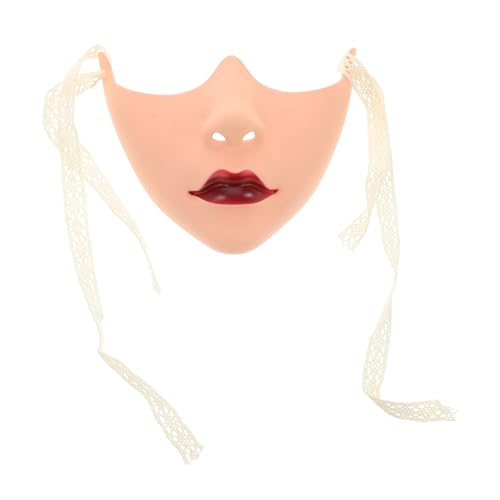 Operitacx Realistische Masquerade Maske mit Lippen Design für Halloween Karneval und Kostümpartys Cosplay und Besondere Anlässe Operitacx Realistische Masquerade Maske mit Lippen Design für Halloween Karneval und Kostümpartys Cosplay und Besondere Anlässe von Operitacx