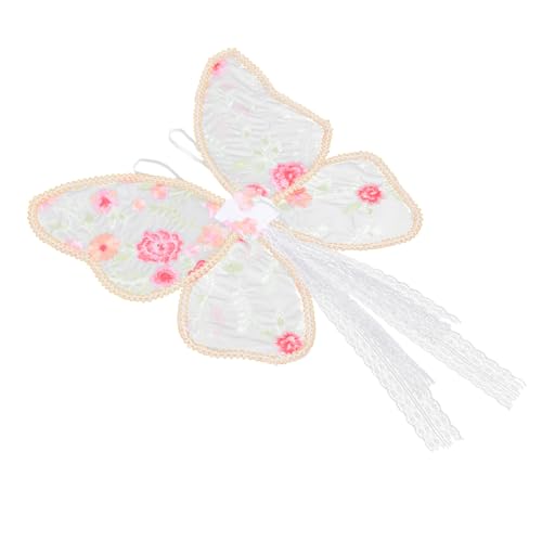 Operitacx Schmetterlingsflügel Cosplay Damen Spitze Flügel Leichtes Bühnenkostüm Party Dekoration Fee Zubehör Operitacx Schmetterlingsflügel Cosplay Damen Spitze Flügel Leichtes Bühnenkostüm Party Dekoration Fee Zubehör von Operitacx