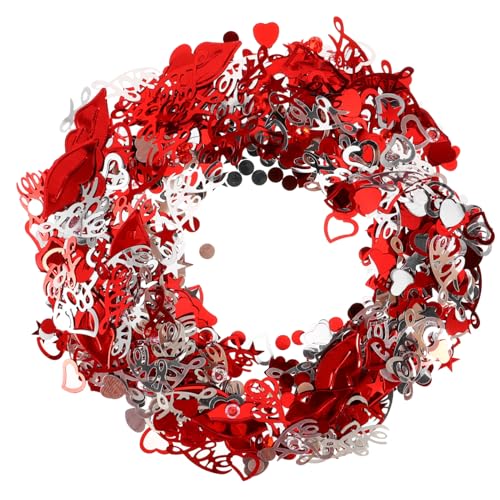 Operitacx Valentinstag Konfetti Deko Herzform Streu für Hochzeit Jahrestag und Feiern Romantisch Langlebig und Einfach zu Verwenden Hochwertige Dekoration Operitacx Valentinstag Konfetti Deko Herzform Streu für Hochzeit Jahrestag und Feiern Romantisch Langlebig und Einfach zu Verwenden Hochwertige Dekoration von Operitacx