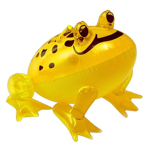 Aufblasbarer Frosch, großer Ballon, springende Schildkröte, Frosch-Spielzeug, lustige Partygeschenke für Party, Dekoration in Froschform, Tierdekoration für Jahr Aufblasbarer Frosch, großer Ballon, springende Schildkröte, Frosch-Spielzeug, lustige Partygeschenke für Party, Dekoration in Froschform, Tierdekoration für Jahr von Opilroyn