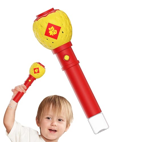 Bubble Machine Laterne für Kinder, Chinesisches Neujahrs-Bubble-Maschine - Bubble Laterne mit LED-Licht | Bubble Maker, Kinderspielzeug, Tragbarer Blasenstab mit LED-Licht von Opilroyn