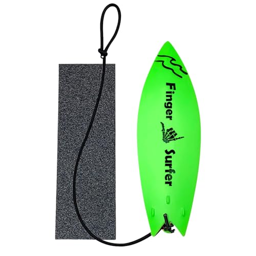 Finger-Surfbrett - Fingertip-Surfbrett-Spielzeug für Autofenster, Windsurf-Simulation | Luft-Surfing-Stressabbau für Kinder, Jugendliche, Erwachsene, kreatives Outdoor-Spielbrett, spielbarer Reisebegl von Opilroyn