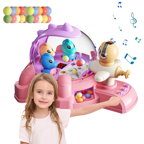 Flipper-Spiel, Dinosaurier-Spiele für Kinder – Flexibles Dinosaurier-Schießspiel | Puzzlespiele Arcade-Spiele Flipper für Kinder von 3-8 Jahren von Opilroyn