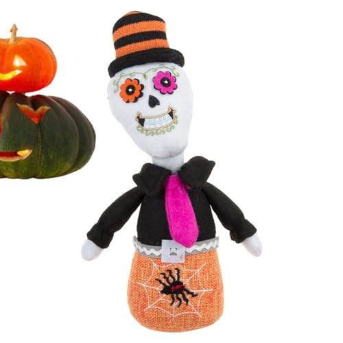 Halloween Plüschspielzeug, Hexe Plüschpuppe - Gefüllte Plüsch Halloween Dekorationen Entzückende weiche Puppen | Home Decoration, Hexe/Schädel/Kürbis, Spiel von Opilroyn