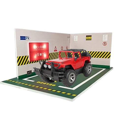 LED-Parkhaus-Modell Diorama – 1:24 Maßstab Simulation Parkplatz-Display | PVC-Szenenmodell mit Beleuchtung für Diecast-Autoaufbewahrung, Wohnungsdekoration, Schlafzimmerregal-Vitrine für Sammler LED-Parkhaus-Modell Diorama – 1:24 Maßstab Simulation Parkplatz-Display | PVC-Szenenmodell mit Beleuchtung für Diecast-Autoaufbewahrung, Wohnungsdekoration, Schlafzimmerregal-Vitrine für Sammler von Opilroyn