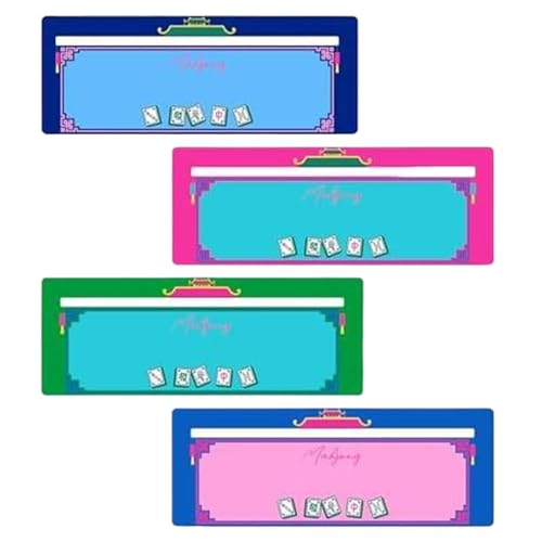 Mahjong Linienfinder - 4 Stück Mahjong , Mah Jong Regelhelfer für Reisen, , Zuhause, Senioren, Urlaub, Spielabend, Erwachsene, Outdoor, Picknick, Roadtrip von Opilroyn
