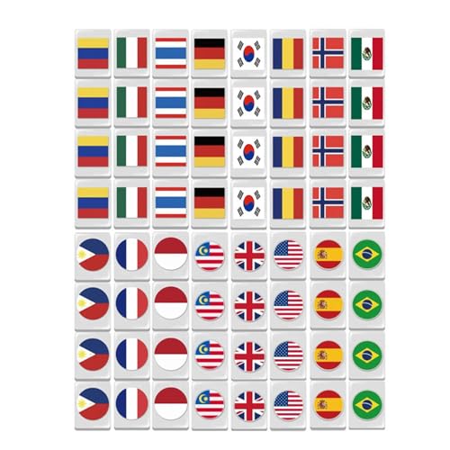 Mahjong-Set | Block-Puzzlespiel, Mahjong-Fliesenspiel, Mahjong-Spiel | Mahjong-Spiel 65 Teile, Spielblöcke mit Mahjong-Flaggen-Motiv, Partyspielblöcke für Erwachsene und Mahjong-Set | Block-Puzzlespiel, Mahjong-Fliesenspiel, Mahjong-Spiel | Mahjong-Spiel 65 Teile, Spielblöcke mit Mahjong-Flaggen-Motiv, Partyspielblöcke für Erwachsene und von Opilroyn