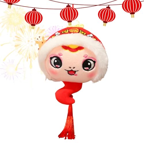 Niedlicher Schlangen-Anhänger – Plüsch-Schlangen-Anhänger, chinesisches Neujahr, Plüsch-Ornament-Anhänger, Heimdekoration, von Opilroyn