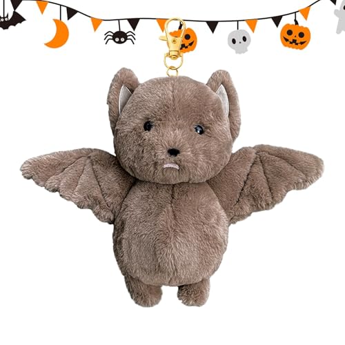 Niedliches -Plüschtier, Fledermaustier | Gothic , Gothic , Plüschtier, Fledermausspielzeug, weich und lebendig für Kinder Mädchen Halloween Weihnachten Niedliches -Plüschtier, Fledermaustier | Gothic , Gothic , Plüschtier, Fledermausspielzeug, weich und lebendig für Kinder Mädchen Halloween Weihnachten von Opilroyn