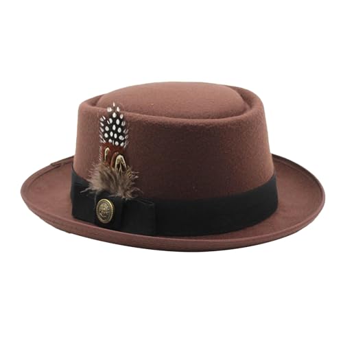 Oktoberfest Hut Kostüm, Schwarz Bowler Hut, Bayerische Hüte, Schwarz Bowler Hut, Oktoberfest Hüte mit Federn Embleme Oktoberfest Outfits Damen, Oktoberfest Kostüm Accessoires mit kleiner Krempe Bowler Oktoberfest Hut Kostüm, Schwarz Bowler Hut, Bayerische Hüte, Schwarz Bowler Hut, Oktoberfest Hüte mit Federn Embleme Oktoberfest Outfits Damen, Oktoberfest Kostüm Accessoires mit kleiner Krempe Bowler von Opilroyn