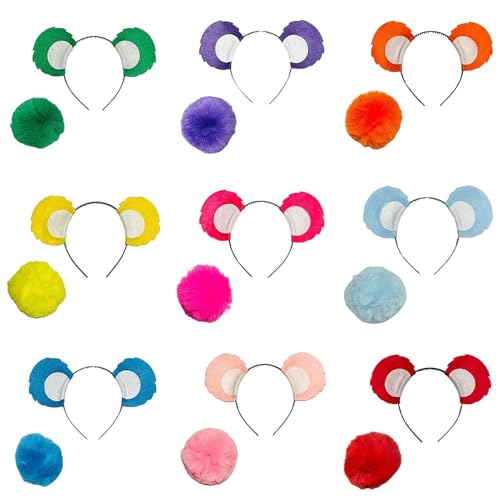 Opilroyn Bärenohren, Bärenstirnband | Niedlicher Haarschmuck mit Plüschschwanz - Cartoon-Fotografie-Requisiten, Urlaubszubehör für Cosplay, Erwachsene und Kinder Opilroyn Bärenohren, Bärenstirnband | Niedlicher Haarschmuck mit Plüschschwanz - Cartoon-Fotografie-Requisiten, Urlaubszubehör für Cosplay, Erwachsene und Kinder von Opilroyn