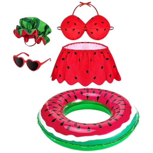 Opilroyn Hawaiianisches Statuenkostüm mit Hutgläsern, , Tierkleidung, Hawaiianische Kleidung, Tierkostüm, , Sommer, elastische Dekoration, festliche Accessoires für Einfahrt, Balkon von Opilroyn