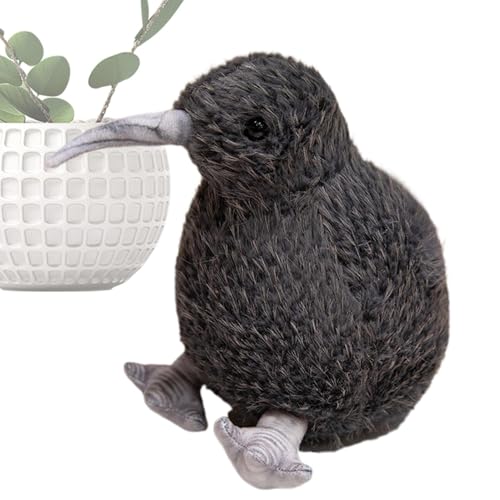 Opilroyn Kiwi Bird Plüschtier, Kiwi Bird, Kiwi-Spielzeug aus Plüsch, Kiwi mit süßem Fell, realistisches Simulationsvogelspielzeug für Vogelbeobachter, Jungen Opilroyn Kiwi Bird Plüschtier, Kiwi Bird, Kiwi-Spielzeug aus Plüsch, Kiwi mit süßem Fell, realistisches Simulationsvogelspielzeug für Vogelbeobachter, Jungen von Opilroyn