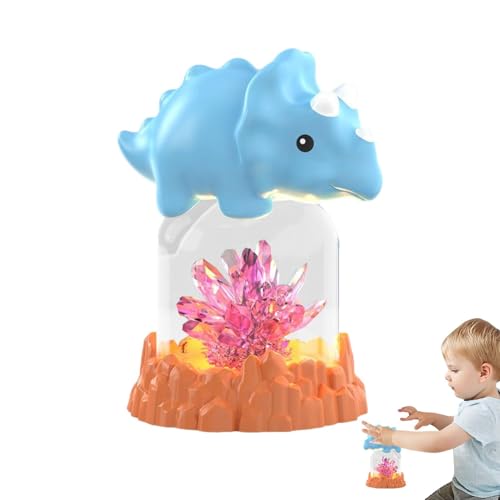 Opilroyn Kristallzucht-Set, Kristallzucht-Experimentalset - Mit Cartoon-Design, lustiges wissenschaftliches Experimentierspielzeug für Kinder,Lustige Kristalllabor-Sets, Projekte, Lernspielzeug, von Opilroyn
