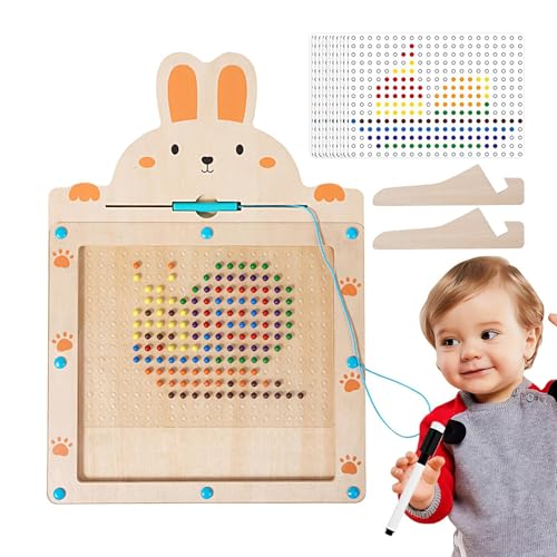 Opilroyn Magnetische Maltafel - 2-in-1 Magnet Maltafel | Holz Zeichenbrett Lernspielzeug Ab 3 Jahre Pädagogisches Spielzeug Für Mädchen Reisegeburtstag Kindergarten Unterricht Vorschule Opilroyn Magnetische Maltafel - 2-in-1 Magnet Maltafel | Holz Zeichenbrett Lernspielzeug Ab 3 Jahre Pädagogisches Spielzeug Für Mädchen Reisegeburtstag Kindergarten Unterricht Vorschule von Opilroyn