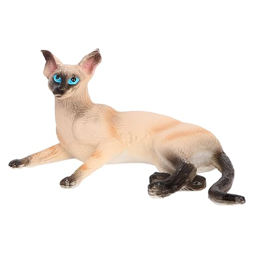 Opilroyn Miniatur-Katzenstatue, realistisches Spielzeug für Kätzchen – dekorative Verzierung von Kätzchen und niedliche Skulptur für Sammler Opilroyn Miniatur-Katzenstatue, realistisches Spielzeug für Kätzchen – dekorative Verzierung von Kätzchen und niedliche Skulptur für Sammler von Opilroyn
