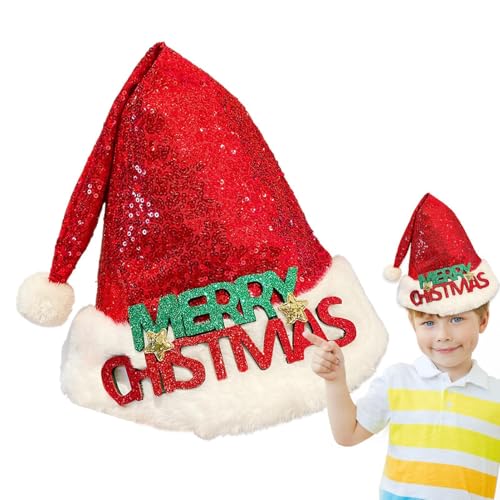 Opilroyn Niedliche Weihnachtsmütze – Weihnachtsmannmütze, niedliche rote Weihnachtsmütze, Urlaubsdekoration, Uni, Hirschgeweih, Weihnachtstuch für Damen und Herren Opilroyn Niedliche Weihnachtsmütze – Weihnachtsmannmütze, niedliche rote Weihnachtsmütze, Urlaubsdekoration, Uni, Hirschgeweih, Weihnachtstuch für Damen und Herren von Opilroyn