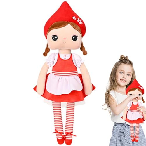 Opilroyn Plüschpuppen für Mädchen, aus niedlichem Plüsch, Cartoon, aus weichem und niedlichem Plüsch, kreatives Spielzeug für Märchen-Plüschpuppen Opilroyn Plüschpuppen für Mädchen, aus niedlichem Plüsch, Cartoon, aus weichem und niedlichem Plüsch, kreatives Spielzeug für Märchen-Plüschpuppen von Opilroyn