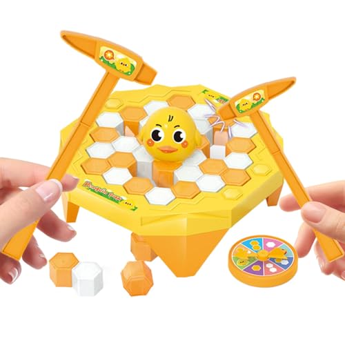 Opilroyn Spiel für Kleinkinder, Spiel für – Puzzle-Tischspiel mit Eisbrecher | Creative Activate Family Toy, Puzzle Tisch Knock Block Game für 3 Jahre und mehr von Opilroyn