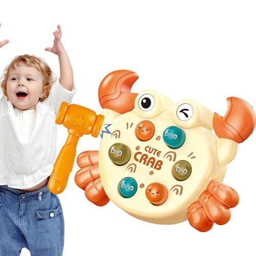 Opilroyn Whack Mole Game Toys, Kinder Whack Mole Game - Tierförmige elektronische Schlagenspielzeuge | Interaktive Bildungsspiele für Bildung, Feinmotorikspiel für frühes Lernen von Opilroyn