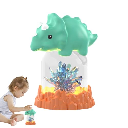 Opilroyn Wissenschaftliche Kits Kristallzucht,Kristallzucht-Kit - Mit Cartoon-Design, lustiges wissenschaftliches Experimentierspielzeug für Kinder,Lustige Kristalllabor-Sets, Projekte, Lernspielzeug, von Opilroyn