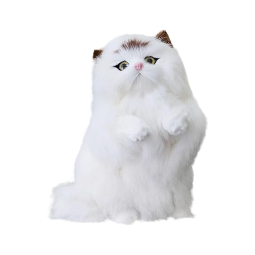 Plüschtiere für Katzen, Plüschkatzen, Plüschtiere, simuliertes Plüschtier, simuliertes Plüschtier, Katze, weiche Plüschpuppe für Kinder, , Mädchen, Puppenhaus-Dekoration Plüschtiere für Katzen, Plüschkatzen, Plüschtiere, simuliertes Plüschtier, simuliertes Plüschtier, Katze, weiche Plüschpuppe für Kinder, , Mädchen, Puppenhaus-Dekoration von Opilroyn