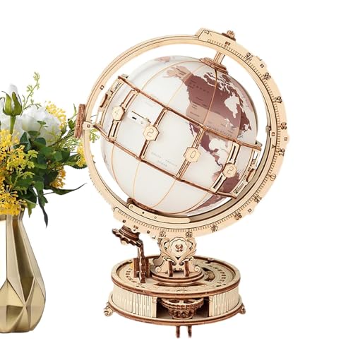 Puzzles für Erwachsene, Globus-Modell-Set aus Holz – Holzpuzzles Cool World Globe | Lernspielzeug aus Holz, Innendekoration für Wohnzimmer, Schlafzimmer, Büro Puzzles für Erwachsene, Globus-Modell-Set aus Holz – Holzpuzzles Cool World Globe | Lernspielzeug aus Holz, Innendekoration für Wohnzimmer, Schlafzimmer, Büro von Opilroyn