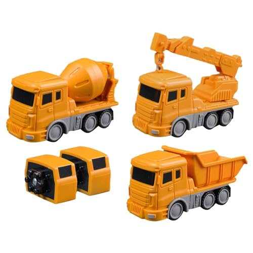 Roboterautos Spielzeug – Transform Engineering zusammengebautes Spielzeug, ABS-Magnetfahrzeugbausatz | Spielset „Spielende Autos“ für Kinder mit Aufbewahrungsbox, Schmuckstücke für Jungen und von Opilroyn