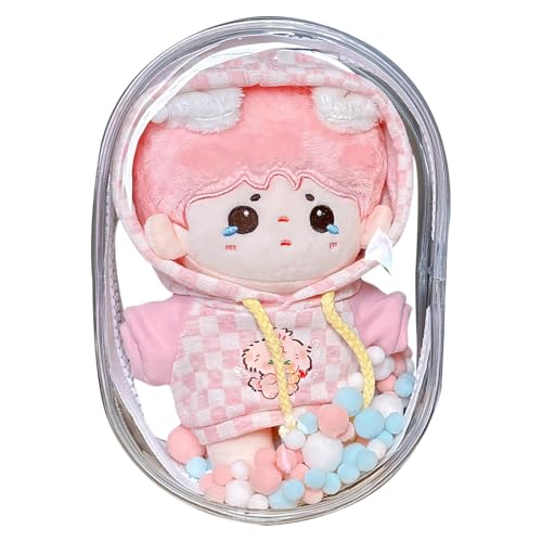Transparente Puppentasche: Puppen-Tragetasche, Organizer für Puppen, robuste Tragetasche für den Transport | Kompakte Vitrine für Puppenausstellung, Tasche für Figuren Tras von Opilroyn
