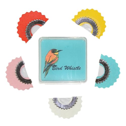 Vogelpfeife Spielzeug - Lustige und kreative Vogelpfeife 5-teilig, Zunge Pfeife für magische Vögel | Safe Smooth Magic Tweeting Noisemaker Toys von Opilroyn