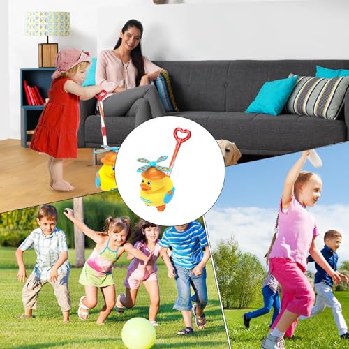 Watschelente-Schiebespielzeug – Lauflernhilfe für Kleinkinder, gelber Lauflerner | Lustiges Lernspiel mit beweglicher Ente und Glöckchen zum Üben des Laufenlernens, leichtes interaktives Watschelente-Schiebespielzeug – Lauflernhilfe für Kleinkinder, gelber Lauflerner | Lustiges Lernspiel mit beweglicher Ente und Glöckchen zum Üben des Laufenlernens, leichtes interaktives von Opilroyn