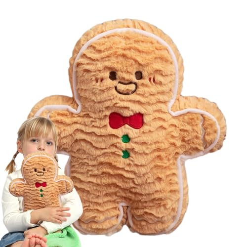Weihnachts-Überwurfkissen, Plüschpuppenkissen, niedliches Plüschkissen, Sofa-Ornament, Weihnachtsdeko-Kissen für den Winter, Heimdekoration Weihnachts-Überwurfkissen, Plüschpuppenkissen, niedliches Plüschkissen, Sofa-Ornament, Weihnachtsdeko-Kissen für den Winter, Heimdekoration von Opilroyn