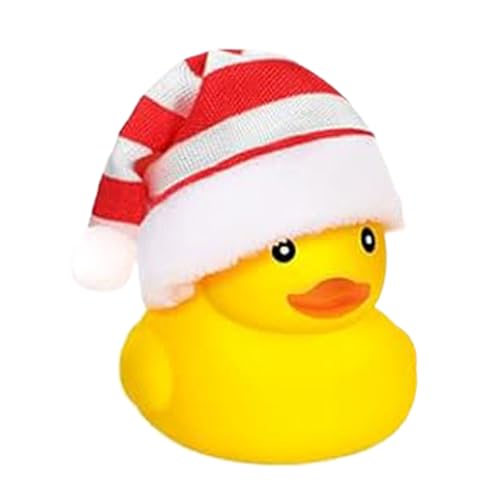 Weihnachtsspielzeug Gummienten - Enten mit Weihnachtsmütze für Badewannen, schwimmende und quietschende Dekorationen für Winterveranstaltungen | Gummienten zum Thema Weihnachten Weihnachtsspielzeug Gummienten - Enten mit Weihnachtsmütze für Badewannen, schwimmende und quietschende Dekorationen für Winterveranstaltungen | Gummienten zum Thema Weihnachten von Opilroyn
