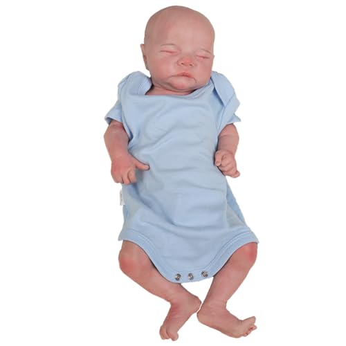 Oppaionaho Realistisches Silikon, Reborn Boy, weiche Ganzkörper-Lippen, 45 cm, anatomisch korrekt Oppaionaho Realistisches Silikon, Reborn Boy, weiche Ganzkörper-Lippen, 45 cm, anatomisch korrekt von Oppaionaho