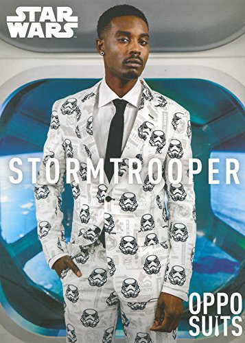 Herren Star Wars Stormtrooper Oppo Anzug Kostüm Medium/Large (EU52 UK42) von OppoSuits