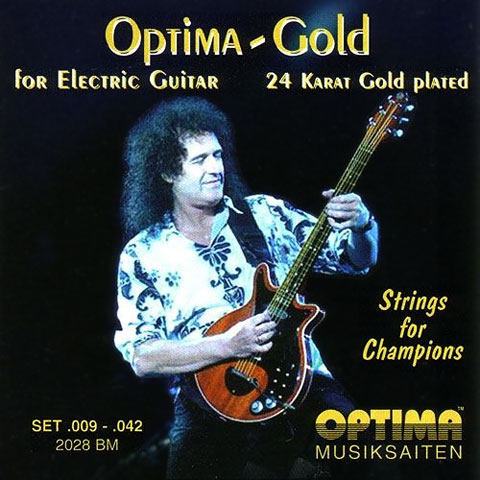 Optima Brian May, 009-042 Saiten E-Gitarre von Optima