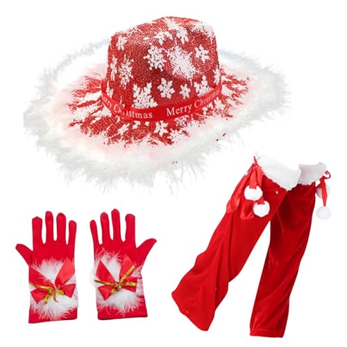 Festive Party Gear | Santa Kostüm für Frauen | Fun Holiday Accessoires, Christmas Themed Outfits, Winter Kostüm Set, Cute Holiday Attire, Playful Christmas Accessories, Cozy Santa Hut und Handschuhe Festive Party Gear | Santa Kostüm für Frauen | Fun Holiday Accessoires, Christmas Themed Outfits, Winter Kostüm Set, Cute Holiday Attire, Playful Christmas Accessories, Cozy Santa Hut und Handschuhe von Opvonxeh