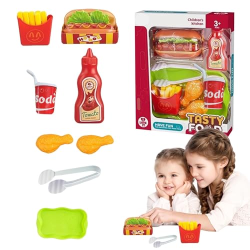 Kids Fast Food Playset, Pretend Kitchen Toy, Kitchen Pretend Set, Toy Food Set, Fun Kitchen Accessories for Kids, Kids Pretend Kitchen Set, Fast Food Set for Kids Kids Fast Food Playset, Pretend Kitchen Toy, Kitchen Pretend Set, Toy Food Set, Fun Kitchen Accessories for Kids, Kids Pretend Kitchen Set, Fast Food Set for Kids von Opvonxeh