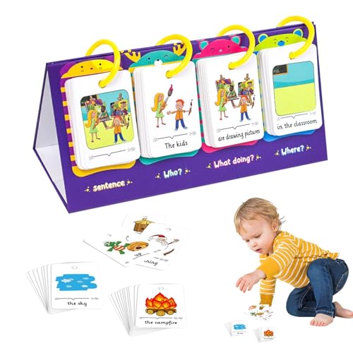 Kindergarten Sight Word Flash Cards, High-Frequency Words Teaching Cards, Dry Erase Sight Word Cards, Reusable Flash Cards for, English Sight Word Cards, Toddler Learning Flash Cards von Opvonxeh