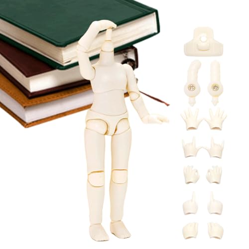 Opvonxeh Body Doll Figure, Motion Figure Joints, 4.72 Inches Poseable Display Decoration, Collectible Toy for Students Teens Children Boys Girls Kids Desktop Bookshelf Study Room von Opvonxeh