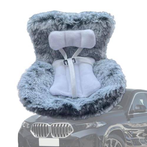 Opvonxeh Car Seat, Character Doll Safety Seat, Plush Character Sofa Auto Vents Toy, Perfect for Vehicle Interior Decor, Cute Travel Companion for Trucks and SUVs von Opvonxeh